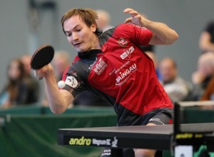 Gregor Surnin gewann bei den hessischen Einzelmeisterschafte den Titel in Herrern-A-Doppel