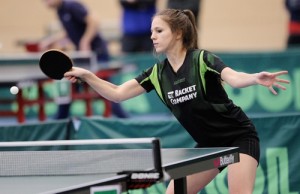 Lotta Rosemann aus der 2. Damenmannschaft der TG Obertshausen spielte eine erfolgreiche Hessenmeisterschaft