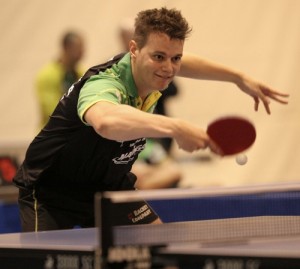 Gab im Derby gegen den TTC Nieder-Roden sein erfolgreiches Saisondebüt: Andrija Dragicevic