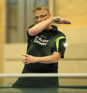 Neuer Kreismeister im Herren-D-Doppel: Henning Beck.