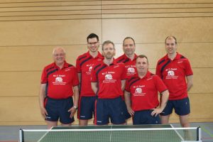 Obertshausen IV mit Dr. Klaus Lämmlein, Felix Proschitzki, Axel Kämmerer, Marcus Tiede, Timo Rosenberger und Marco Kern (v.l.n.r.) .