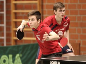 Lennart Dürr und Simon Tiede gaben im Auswärtsspiel bei der DJK BW Münster ihr Oberligadebut